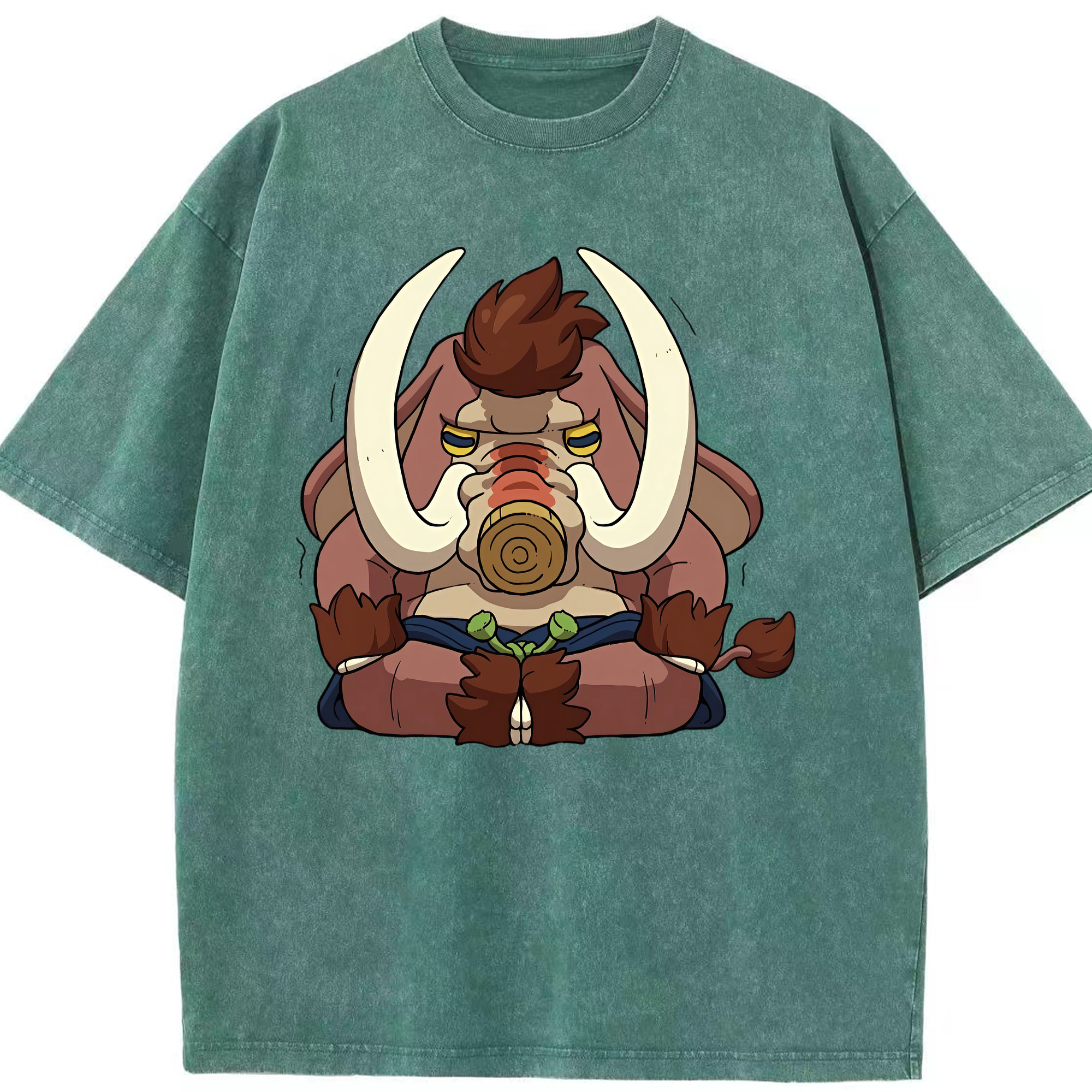 （画像用） 妖怪ウォッチ Yo-kai Watch 綿100% ヴィンテージ風 半袖Tシャツ（フロントプリント）